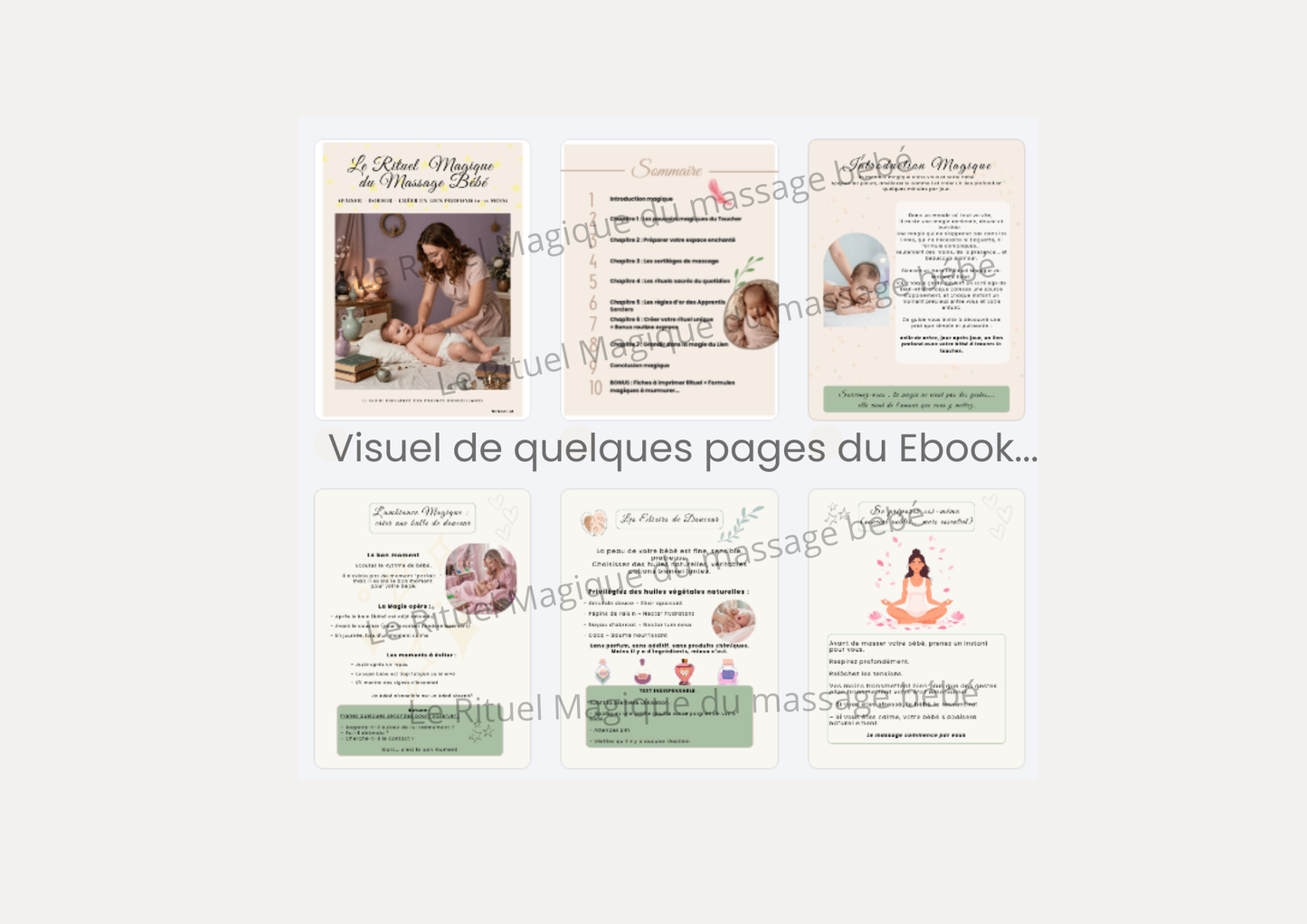 EBOOK - Le Rituel Magique du Massage Bébé (Version Sorciers) + BONUS