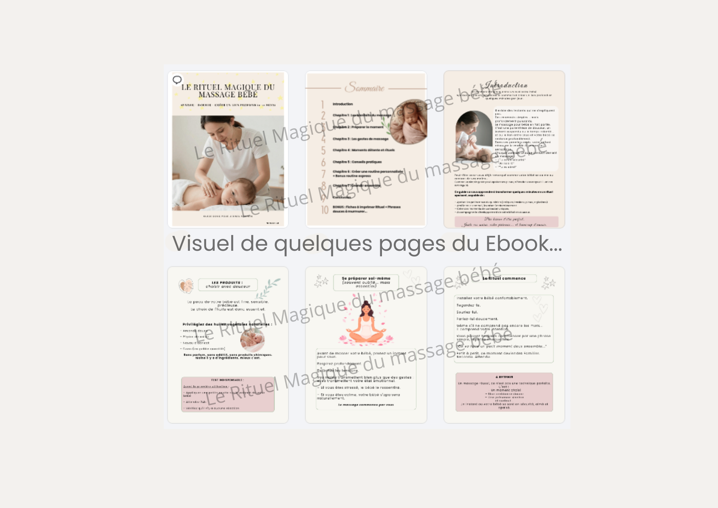 EBOOK - Le Rituel Magique du Massage Bébé + BONUS