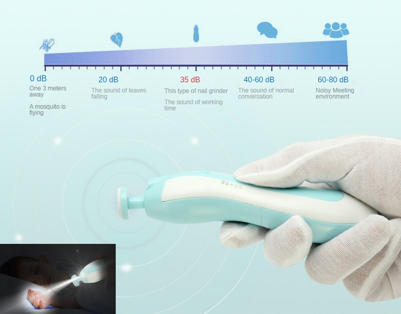 Kit Lime à ongles pour bébés et enfants - Manucure, pédicure BebeMams™