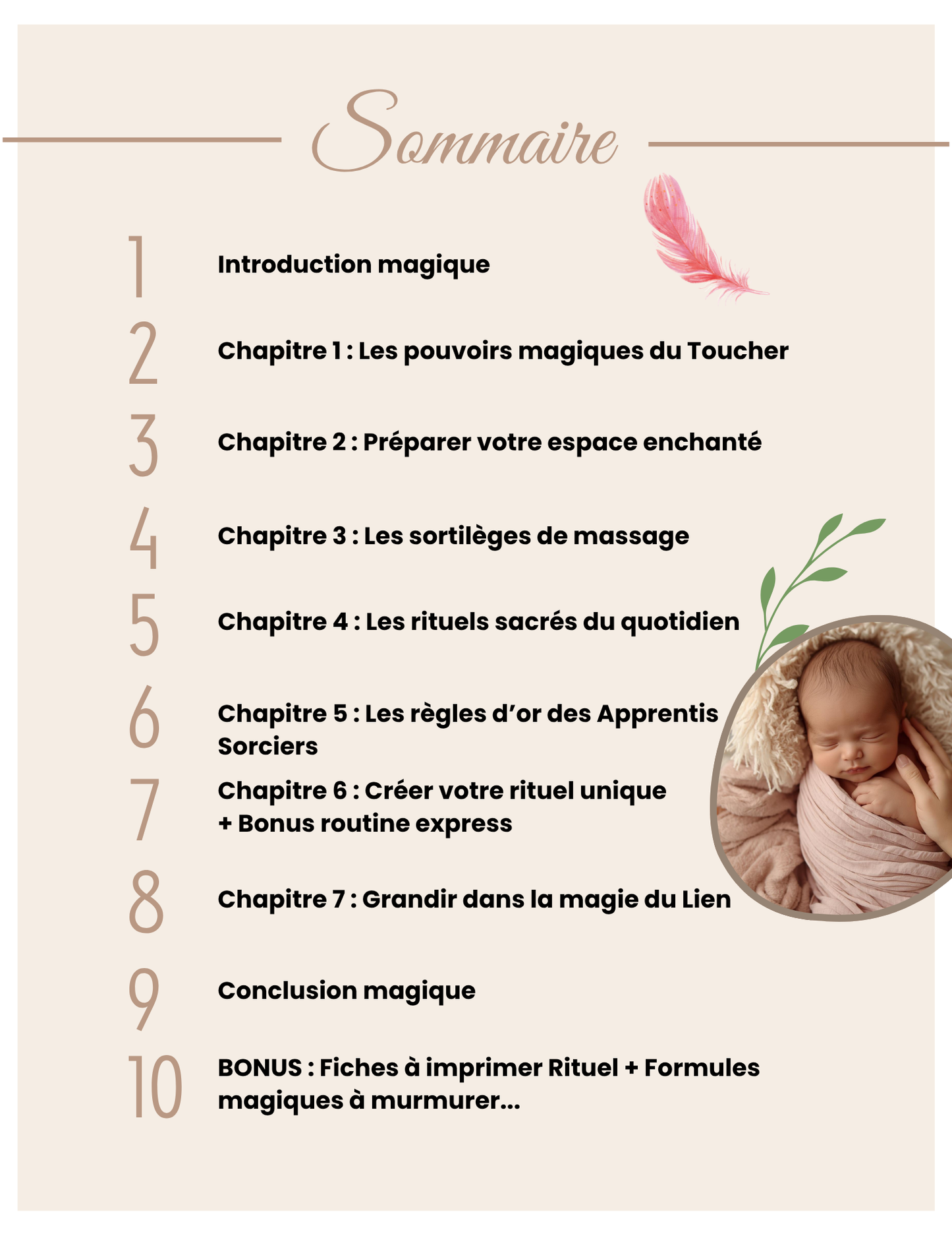 EBOOK - Le Rituel Magique du Massage Bébé (Version Sorciers) + BONUS