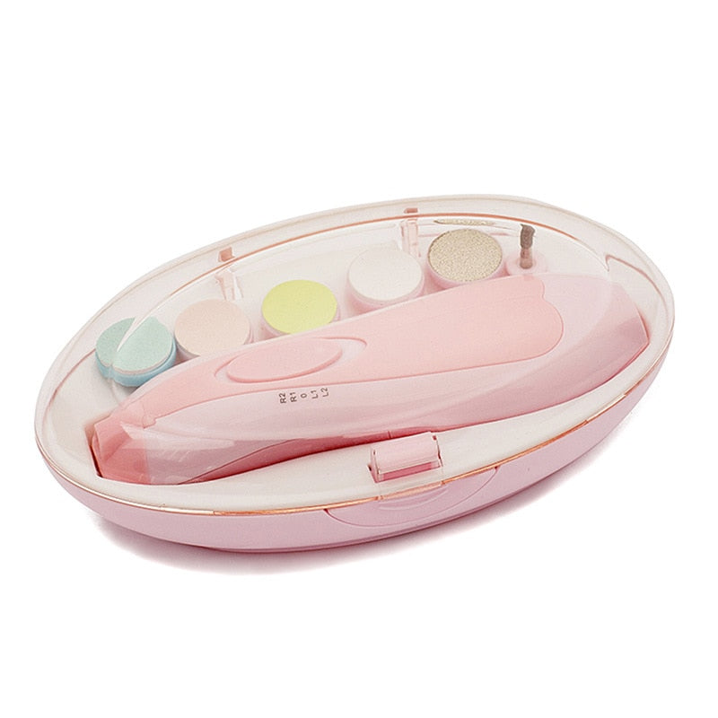 Tondeuse à ongles électrique pour bébé, lime à ongles pour bébé sûre pour  les orteils et les pinsons du nouveau-né au tout-petit