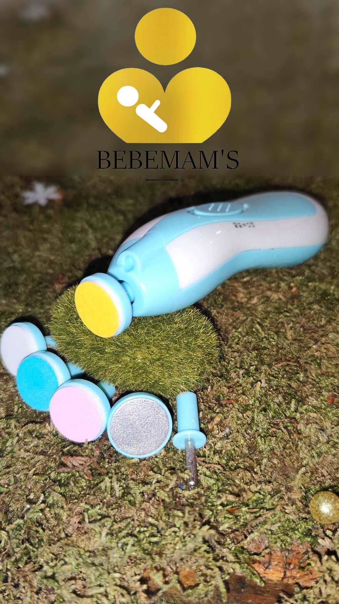 Kit Lime à ongles pour bébés et enfants - Manucure, pédicure BebeMams™